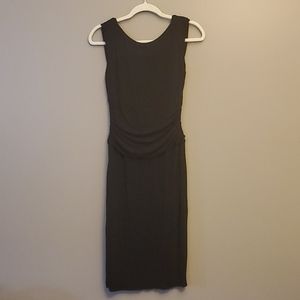 Women's, black, midi dress, size medium,rouged mid